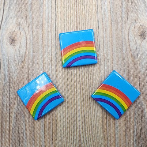 Retro Rainbow Tile Needleminder