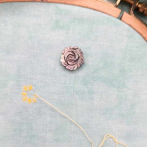 Abalone Rose Needleminder