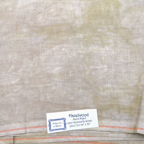Hazelwood 40 count Linen - Fiber On A Whim Fabric - In Stock