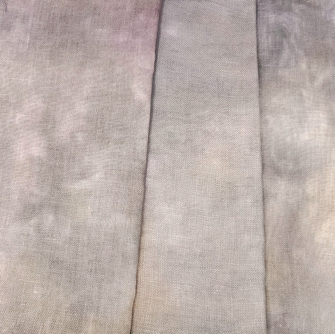 Halloween Parade 36 count Linen - Mani di Donna Handdyed Fabric - In Stock