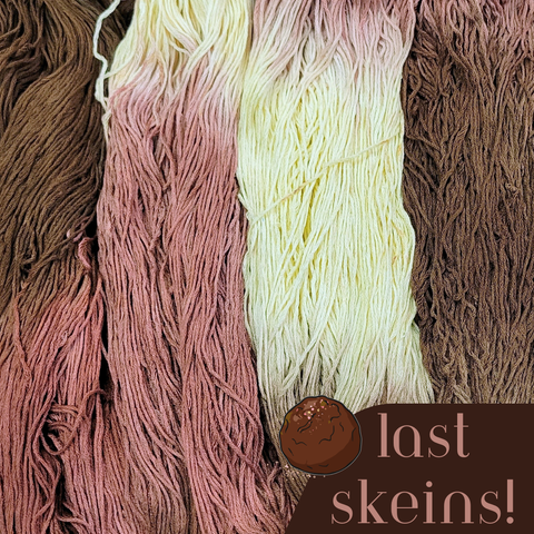** Last Skeins ** Raspberry Truffle - Flower Silk Special Edition Colorway