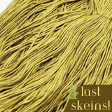 ** Last Skeins ** Spring Green - 8 yard skein - StitchySilk French Spun Silk - Limited Edition