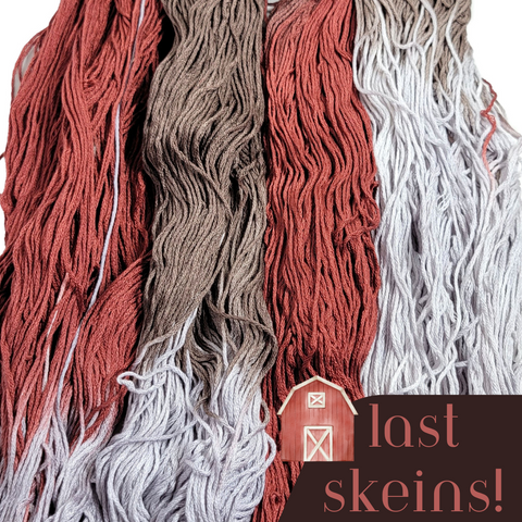 ** Last Skeins ** Weathered Barn - Flower Silk Special Edition Colorway