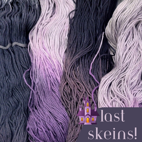 ** Last Skeins ** Witch Light - Flower Silk Special Edition Colorway