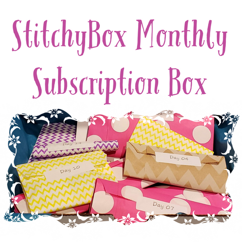 StitchyBox Monthly Subscription - Free US Shipping Included
