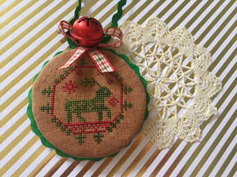 Quirky Quaker Reindeer (#5 in series) - Darling & Whimsy Designs