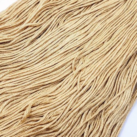 Champagne - 8 yard skein - StitchySilk French Spun Silk - Limited Edition
