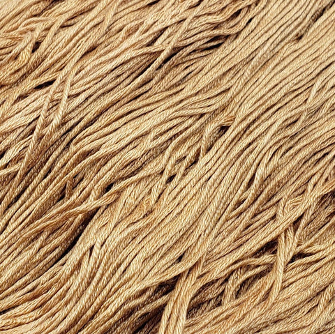Fawn - 8 yard skein - StitchySilk French Spun Silk - Limited Edition