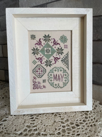 May Quaker - From the Heart Needleart Chart