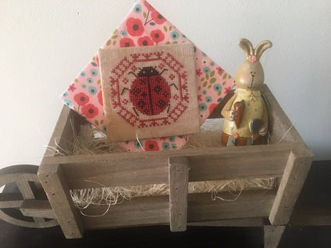 Quirky Quaker Ladybug - Darling & Whimsy Designs