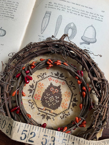 Quirky Quaker Owl - Darling & Whimsy Designs