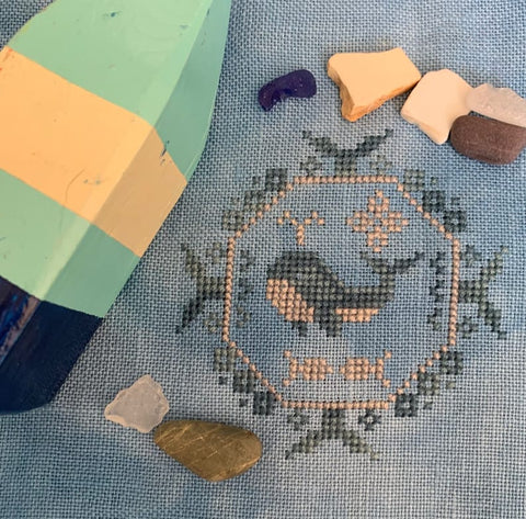 Quirky Quaker Whale - Darling & Whimsy Designs