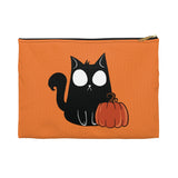 Pumpkin HekaCat Project Bag (2 Sizes, Orange)