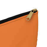 Pumpkin HekaCat Project Bag (2 Sizes, Orange)