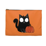 Pumpkin HekaCat Project Bag (2 Sizes, Orange)