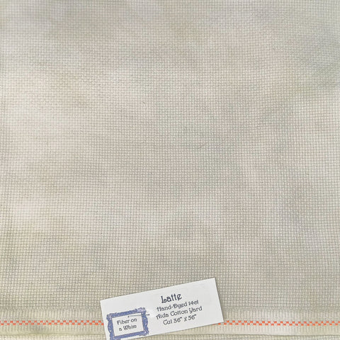 Latte 14 count Aida - Fiber On A Whim Fabric - In Stock