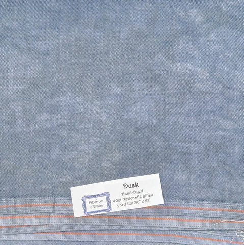 Dusk 40 count Linen - Fiber On A Whim Fabric - In Stock