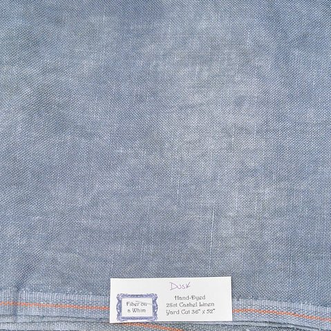 Dusk 28 count Linen - Fiber On A Whim Fabric - In Stock