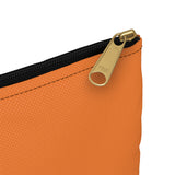 Pumpkin HekaCat Project Bag (2 Sizes, Orange)