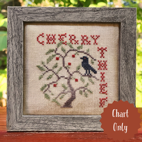 Cherry Thief - Sampler Spots #4 (StitchyBox Samplers) Chart