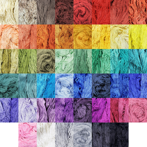 Flower Silk Semi-Solids Complete Set - 46 Standard Colorways