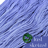 ** Last Skeins ** Periwinkle - 8 yard skein - StitchySilk French Spun Silk - Limited Edition