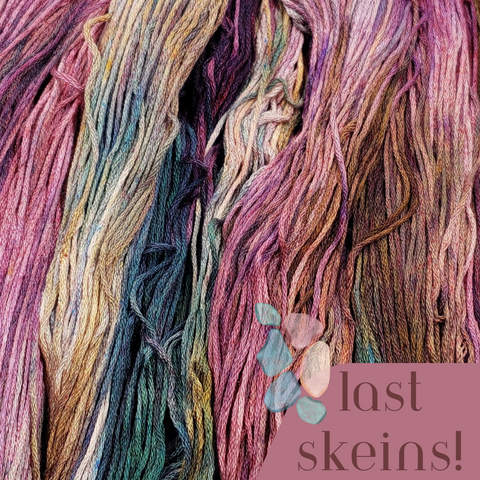 ** Last Skeins ** Sea Glass - Flower Silk by StitchyBox (Deep Dyed Yarns Collab 2020)