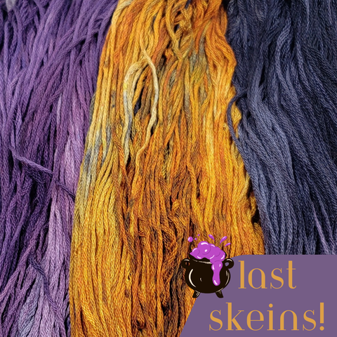 ** Last Skeins ** Strange Brew - Flower Silk by StitchyBox (Deep Dyed Yarns Collab 2020)