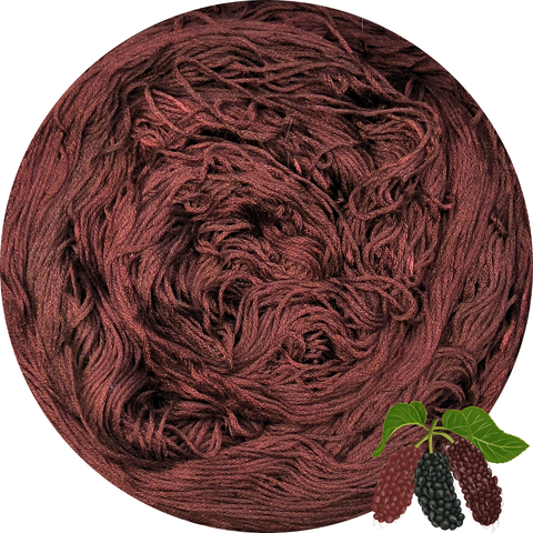 Mulberry - Flower Silk by StitchyBox (Standard Colorway)