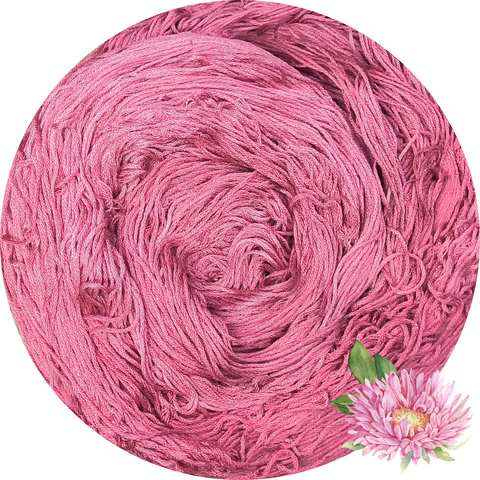 Pink Aster - Flower Silk by StitchyBox (Standard Colorway)